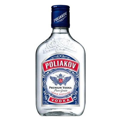 Flasque Vodka Poliakov - 20cl Boissons alcoolisées Cristal Delivery 